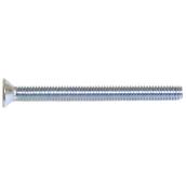 Reliable Fasteners Flat Head Screws with Nut - #6 x 1/2-in - 100 Per Pack - #1 Quadrex Drive - Flat Head - Zinc-Plated