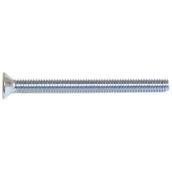 Reliable Fasteners Flat Head Screws with Nut #6 x 2-in - 100 Per Pack - #1 Quadrex Drive - Zinc-Plated