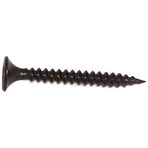 Reliable Fasteners Drywall Screws - Bugle Head - Coarse Thread - Black Phosphate - #8 dia x 3-in L - 500-Pack