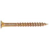 Reliable Fasteners Yellow Zinc All-Purpose Bugle-Head Wood Screws - #10 x 3 1/2-in - Square Drive - 500 Per Pack