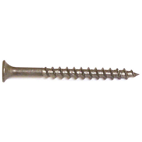 Reliable Fasteners Plain Bugle-Head Floor Wood Screws - #8 x 4-in - Square Drive - 200 Per Pack