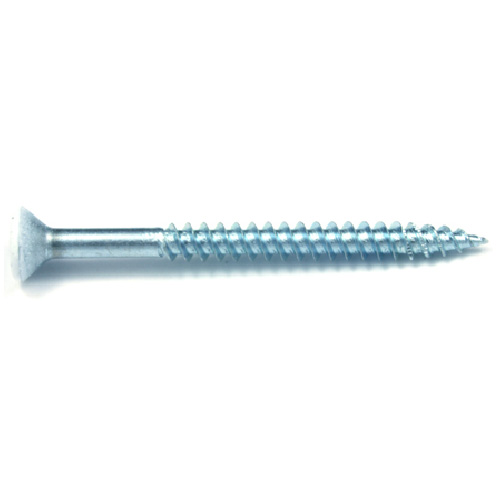 Reliable | Fasteners Flat White-Painted Head Wood Screws - #8 X 2-In - Square Drive - Steel - 100 Per Pack | Rona