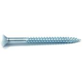 Reliable Fasteners Flat White-Painted Head Wood Screws - #8 x 2 1/2-in - Square Drive - Steel - 5 Per Pack