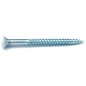 Reliable Fasteners Flat White-Painted Head Wood Screws - #8 x 3-in - Square Drive - Steel - 4 Per Pack