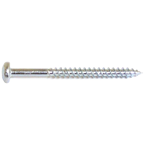 Reliable Fasteners Pan Head Wood Screws - #9 x 3/4-in - Zinc-Plated - 100 Per Pack - Square Drive