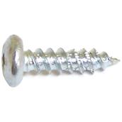 Reliable Fasteners Pan Head Wood Screws - #10 x 5/8-in - Zinc-Plated - 100 Per Pack - Square Drive