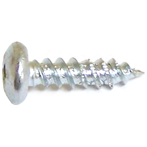 Reliable Pan Head Wood Screws - 100 Per Box - Zinc Plated - #10 x 3/4-in