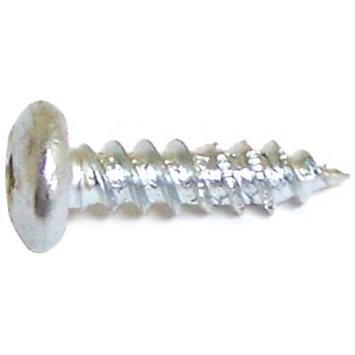 Reliable Fasteners Pan Head Wood Screws - #10 x 1-in - Zinc-Plated - 100 Per Pack - Square Drive