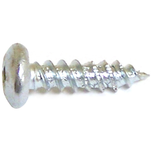 Reliable Fasteners Pan Head Wood Screws - #12 x 1 1/2-in - Zinc-Plated - 100 Per Pack - Square Drive