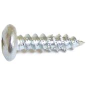 Reliable Fasteners Pan Head Wood Screws - #12 x 2 1/2-in - Zinc-Plated - 100 Per Pack - Square Drive