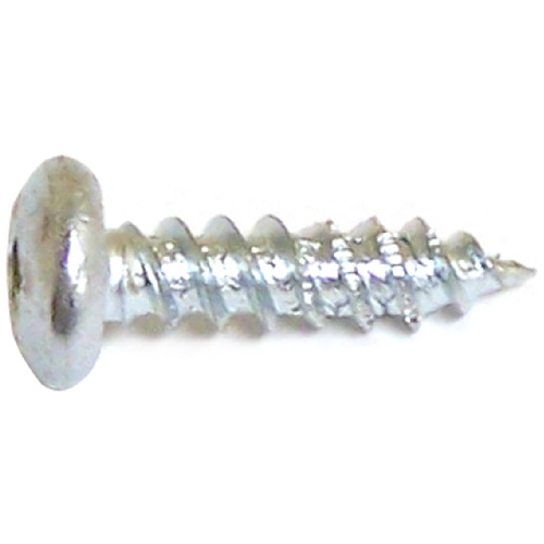 Reliable Fasteners Pan Head Wood Screws - #14 x 1-in - Zinc-Plated - 100 Per Pack - Square Drive