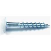 Reliable Fasteners White-Painted Pan Washer Head Wood Screws - #8 x 1 1/8-in - Square Drive - Type 17 - 10 Per Pack