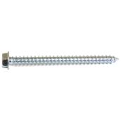 Reliable Fasteners Zinc-Plated Hex with Washer Screw - #8 x 2-in - Self-Tapping - Type A - 100 Per Pack