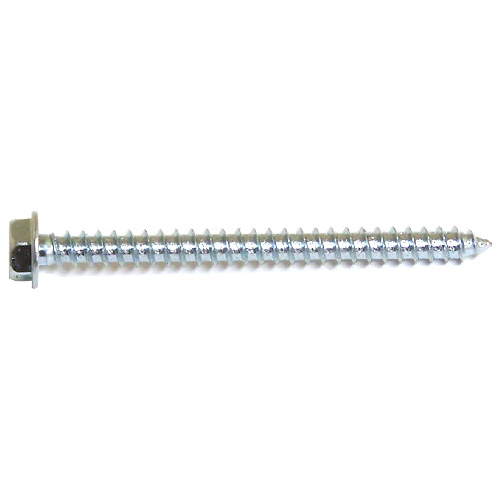 Reliable Fasteners Zinc-Plated Hex with Washer Screw - #10 x 1/2-in - Self-Tapping - Type A - 100 Per Pack