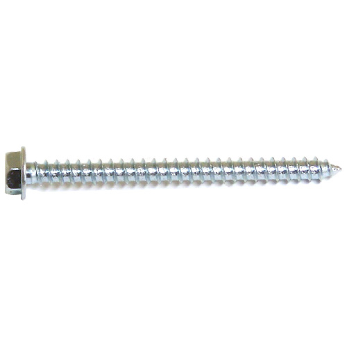 Reliable Fasteners Zinc-Plated Hex with Washer Screw - #10 x 3/4-in - Self-Tapping - Type A - 100 Per Pack