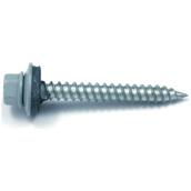 Reliable Fasteners Roofing Metal Screws with Neoprene Washer - Regent Grey - 100 Per Pack - #9 x 1 1/2-in