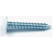 Reliable Fasteners Self-Tapping Metal Screws - White Truss Head - #10 x 3/4-in L - #2 Square Drive - 100 Per Pack