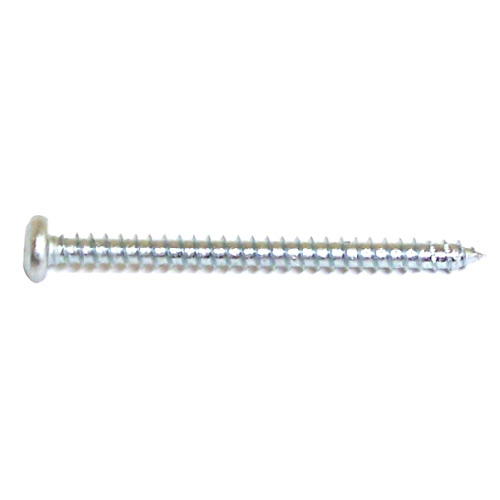 Reliable Fasteners Zinc-Plated Steel Screw - #4 x 5/8-in - Self-Tapping - Type A - 24 Per Pack