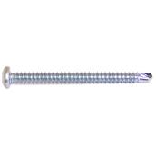 Reliable Fasteners Pan-Head Zinc-Plated Steel Screw - #10 x 2-in - Self-Drilling - Square Driver - 100 Per Pack