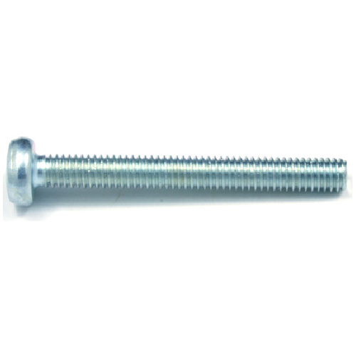 Reliable Fasteners Pan-Head Zinc-Plated Machine Screw - M5 x 30mm - Type B - Phillips Drive - 5 Per Pack