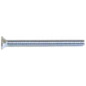 Reliable Fasteners Flat-Head Zinc-Plated Machine Screw with Nut - #8 x 1 1/4-in - 20 Thread - Type B - 100 Per Box