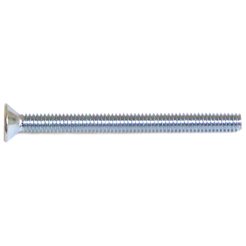 Reliable Fasteners Flat Head Screws - 1/4-in x 3/4-in - #3 Quadrex Drive - 100 Per Pack - Zinc-Plated