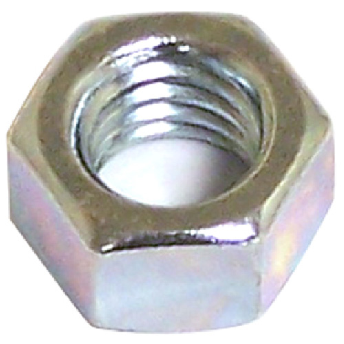 Écrou hexagonal zingué d'Attaches Reliable, 5/8 po de diamètre, 11 pas, calibre 2, boîte de 25