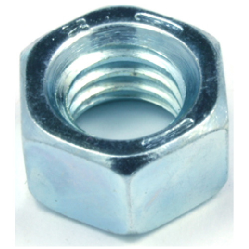 Reliable Fasteners Zinc-Plated Hex Nut - 7/16-in Dia - 14 Pitch - Grade 5 - 50 Per Pack