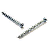 Reliable Fasteners Pan-Head Zinc-Plated Square Drive Screw - #14 x 1 1/2-in - Self-Tapping - Type A - 100 Per Pack