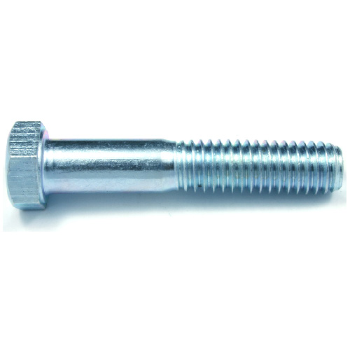 Reliable Fasteners Hex-Head Zinc-Plated Bolt - 3/8-in x 6-in - Blunt Point - Grade 5 - 50 Per Pack