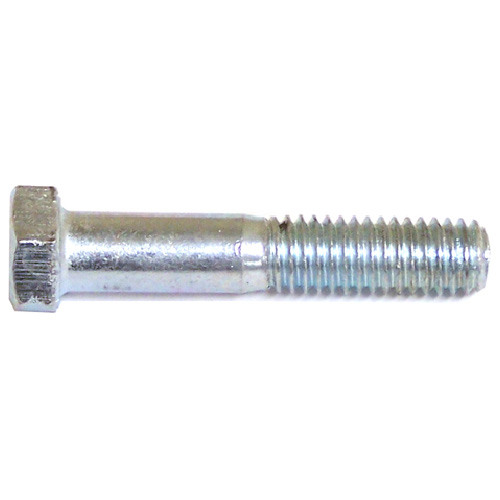 Reliable Fasteners Hex-Head Zinc-Plated Bolt - 7/16-in x 1-in - Blunt Point - Grade 2 - 50 Per Pack