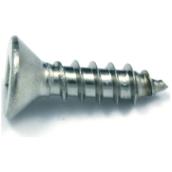 Reliable Fasteners Flat-Head Stainless Steel Screw - #10 x 1-in - Self-Tapping - Type A - 100 Per Pack