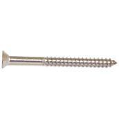Reliable Fasteners Flat-Head Stainless Steel Screw - #10 x 2 1/2-in - Self-Tapping - Type A - 100 Per Pack