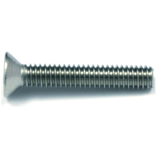 Reliable Fasteners Flat Head Screws - #8 x 1 1/2-in - Phillips Drive - 4 Per Pack - Stainless Steel