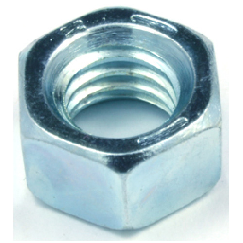 Reliable Fasteners Zinc-Plated Hex Nut - 3/8-in Dia - 16 Pitch - Grade 2 - 8 Per Pack