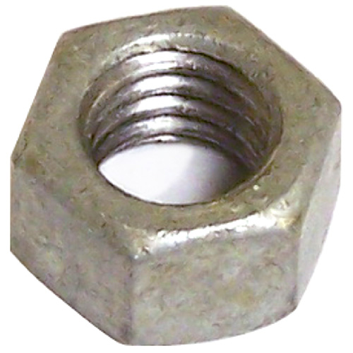 Écrou six-pans en acier galvanisé à chaud d'Attaches Reliable, 5/8 po diamètre, 11 pas, calibre A, boîte de 25