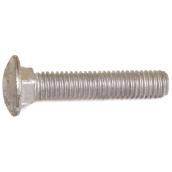 Reliable Fasteners Round Head Carriage Bolts - 1/4-20 Dia x 5 1/2-in L - Full Thread - Galvanized Steel - 50 Per Pack