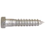 Reliable Fasteners Hex-Head Hot-Dip Galvanized Steel Lag Bolt - 5/16-in x 2-in - Self-Tapping - 50 Per Pack