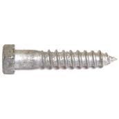 Reliable Fasteners Hex-Head Hot-Dip Galvanized Steel Lag Bolt - 5/16-in x 4 1/2-in - Self-Tapping - 50 Per Pack