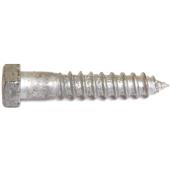 Reliable Fasteners Hex-Head Hot-Dip Galvanized Steel Lag Bolt - 1/2-in x 4-in - Self-Tapping - 25 Per Pack