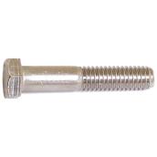 Reliable Hex Head Bolts - Coarse Thread - Stainless Steel - 1/4-in x 1/2-in L - Box of 3