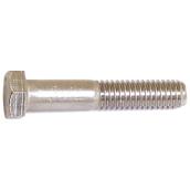 Boulon à tête hexagonale Reliable, placage en acier inoxydable, 3/8 po x 2 1/2 po, 1 unité