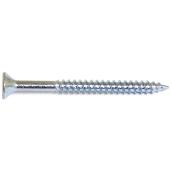 Reliable Fasteners Flat Head Wood Screws - #8 x 1-in - Zinc-Plated - 750 Per Pack - Square Drive