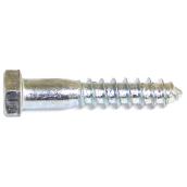 Reliable Fasteners Hex-Head Zinc-Plated Steel Lag Bolts - 1/2-in x 5-in - Self-Tapping - 50 Per Pack