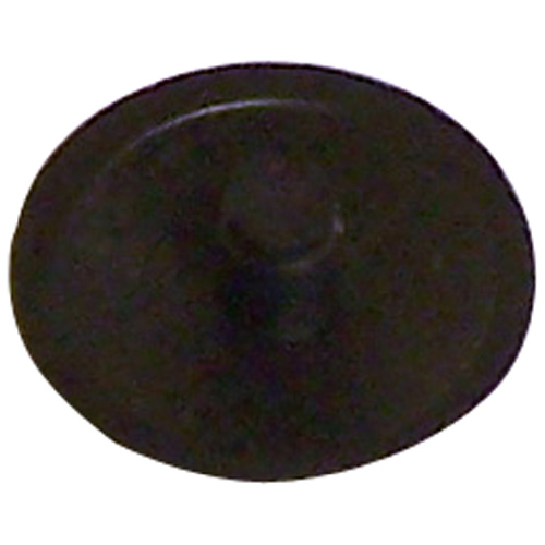Reliable Fasteners Screw Cover Caps - #6 - Square Drive - Black Plastic - 25 Per Pack