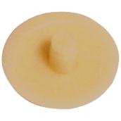 Reliable Fasteners Screw Cover Caps - #8 - Square Drive - Almond Plastic - 25 Per Pack