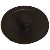 Reliable Fasteners Screw Cover Caps - #8 - Square Drive - Black Plastic - 50 Per Pack