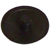 Reliable Fasteners Screw Cover Caps - #6 - Square Drive - Black Plastic - 50 Per Pack