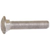 Reliable Fasteners Carriage Bolts - 3/8-16 Dia x 7-in L - Galvanized Steel - 25 Per Pack