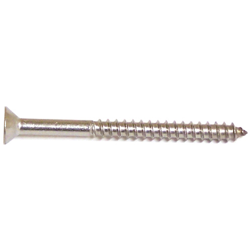 Reliable Fasteners Flat-Head Stainless Steel Screw - #8 x 1 1/2-in - Self-Tapping - Type A - 5 Per Pack